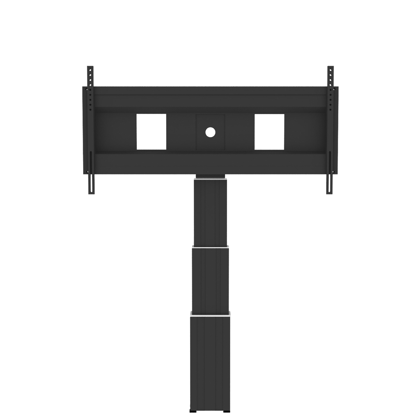 Conen SCEXLW3535B Motorized Xl Monitor Wall Mount, 70 Cm Of Vertical Travel Column Black Anodized