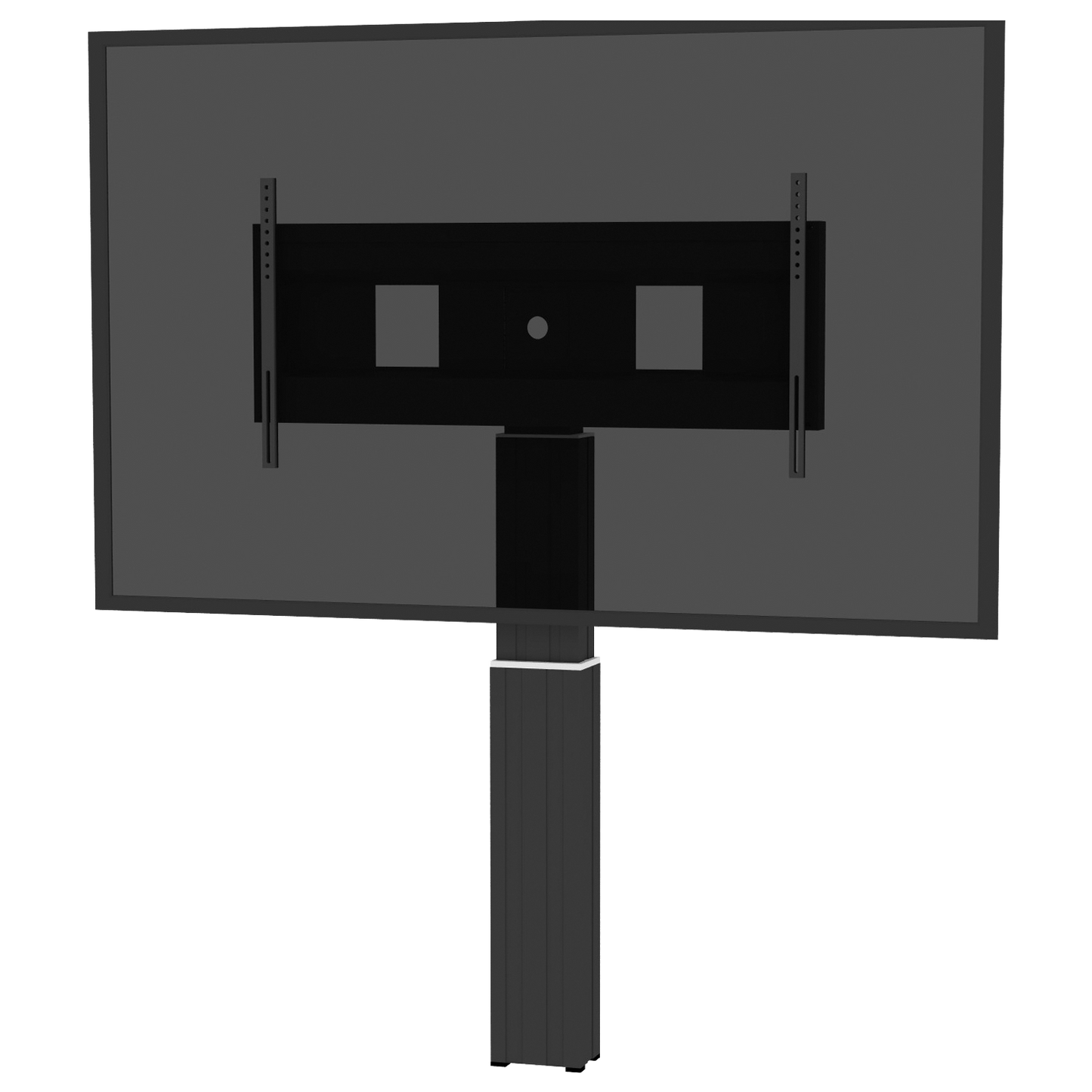 Conen SCEXLWB Motorized XL monitor wall mount, 50 cm of vertical travel column black anodized, center of display 121,5 - 171,5 cm