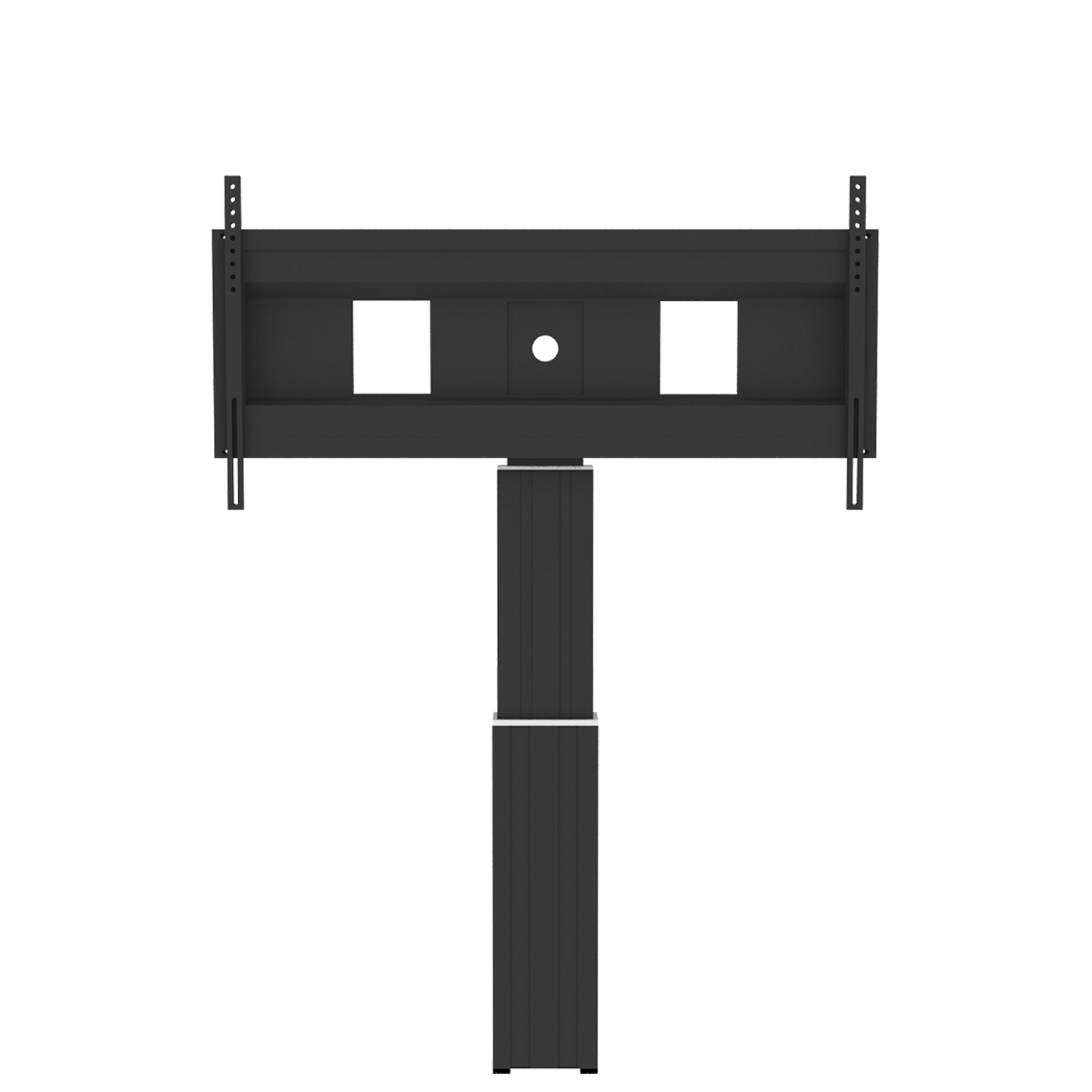 Conen SCEXLWLB Motorized Xl Monitor Wall Mount, 50 Cm Of Vertical Travel Column Black Anodized, Center Of Display 99,5 - 149,5 Cm