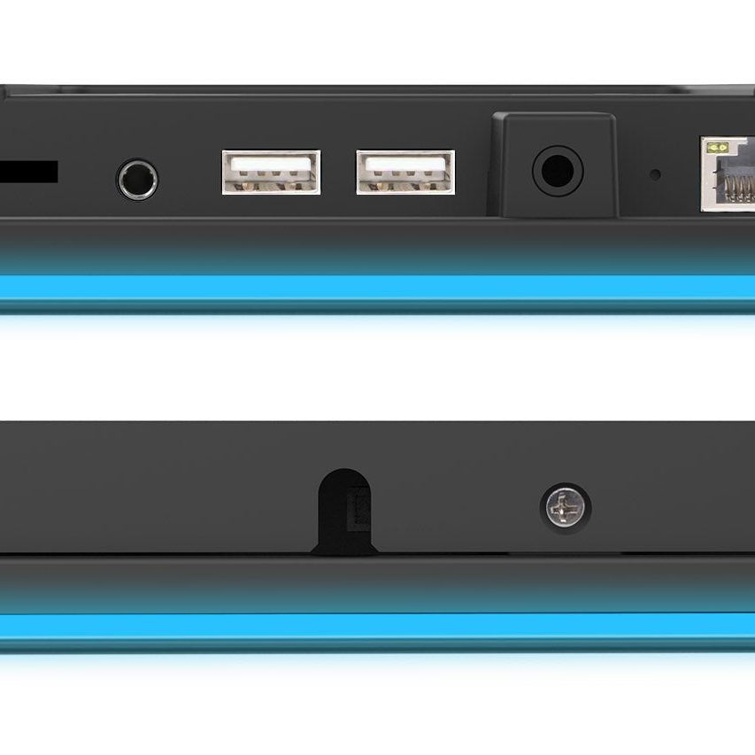 iiyama ProLite TW1025LASC-B1PNR 10.1" Kiosk Signage Touchscreen Display with Wi-Fi POE Android RGB LED Bar 5MP Camera NFC Reader