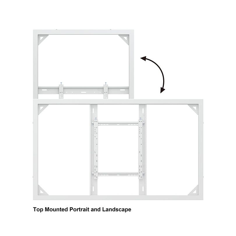 Multibrackets M Pro Series Enclosure 65" Wall Slim Medium White