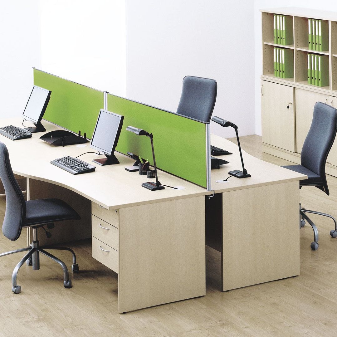 Narbutas DDA161-M1 Optima Plus Panel End Desk, 25mm Top, 1600 x 800 x H720mm