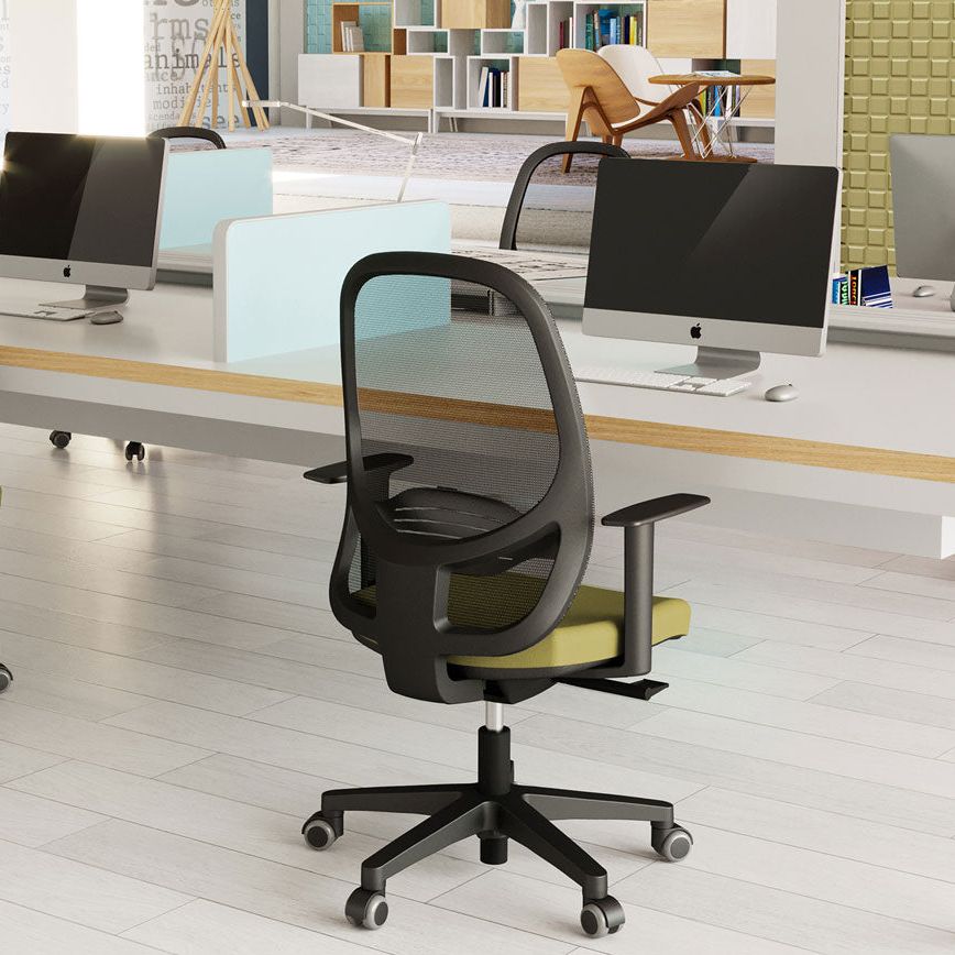 Formetiq B/TCRLFS-1S/BB-8033 Verona Mesh Back Task Chair With HA Padded Arms