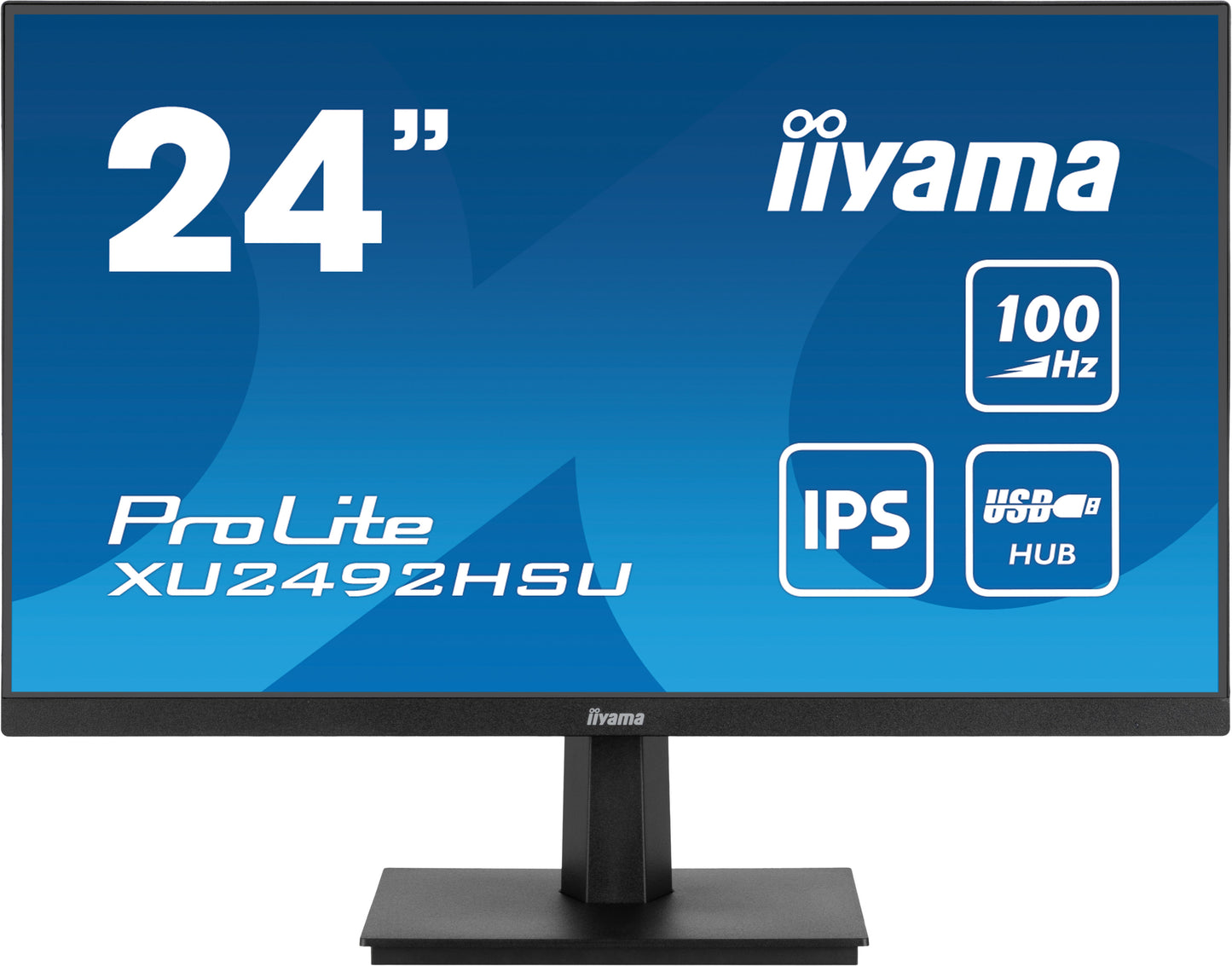 iiyama ProLite XU2492HSU-B6 24" IPS 1920 x 1080 pixels Full HD LED Display Black
