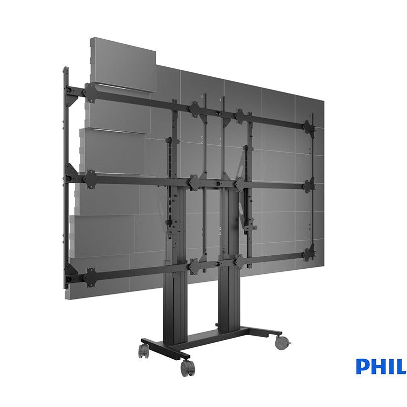 Multibrackets M Pro Series – Philips LED Floorstand Motorized 6x6 165"