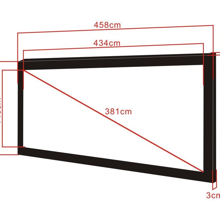 Multibrackets M 2.35:1 Framed Projection Screen 434x146, 150"