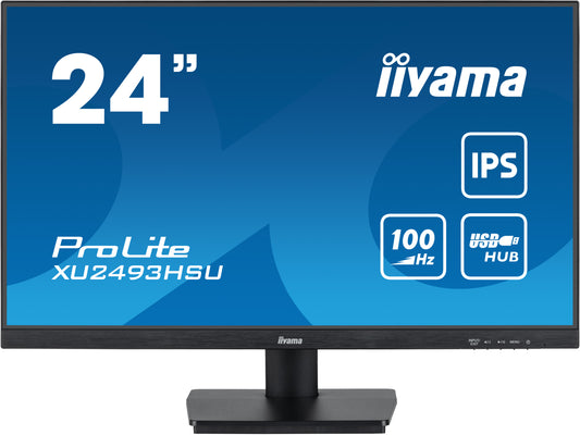 iiyama ProLite XU2493HSU-B6 24" Full HD IPS LED Desktop Monitor
