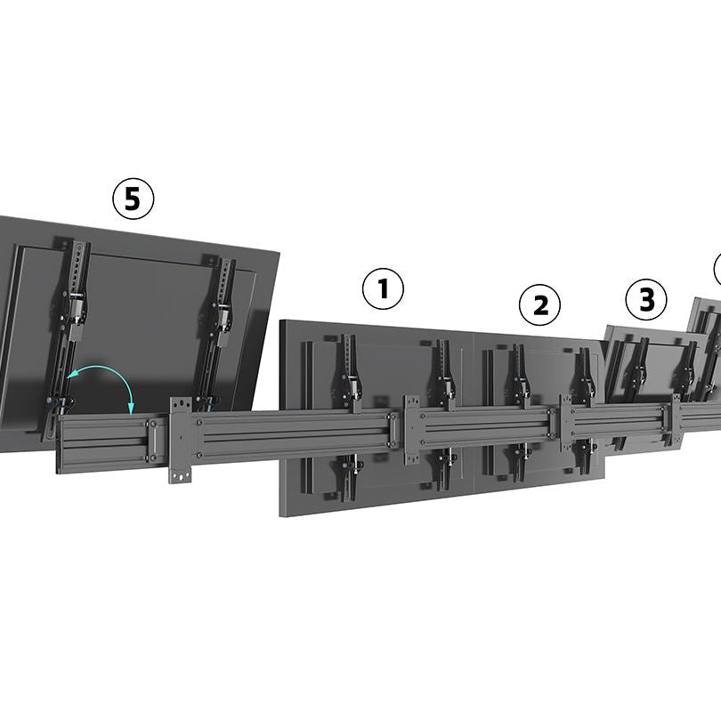 Multibrackets M Wallmount Pro MBW5U Tilt Black