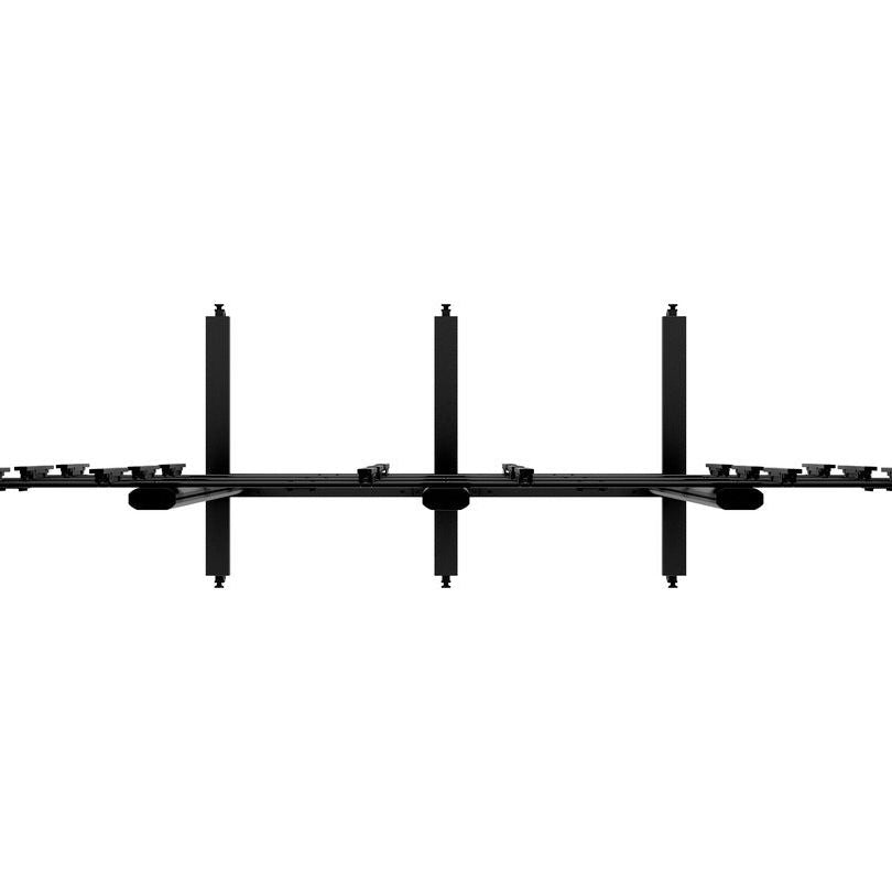 Multibrackets M Public Video Wall Stand 9-Screens 40-55" Black