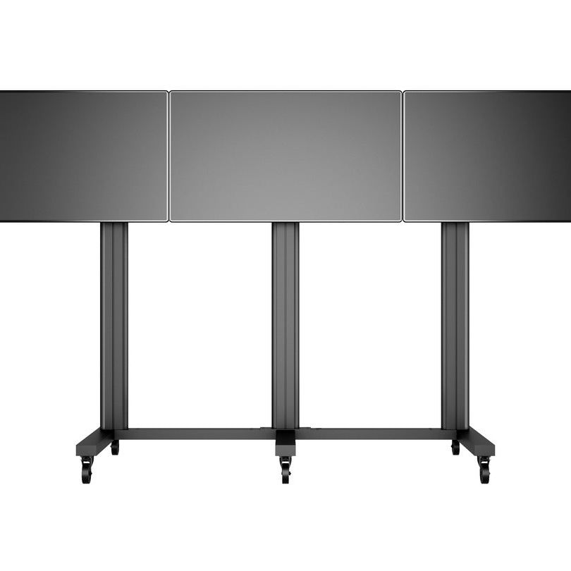 Multibrackets M Public Video Wall Stand 3-screens 40-55" Black