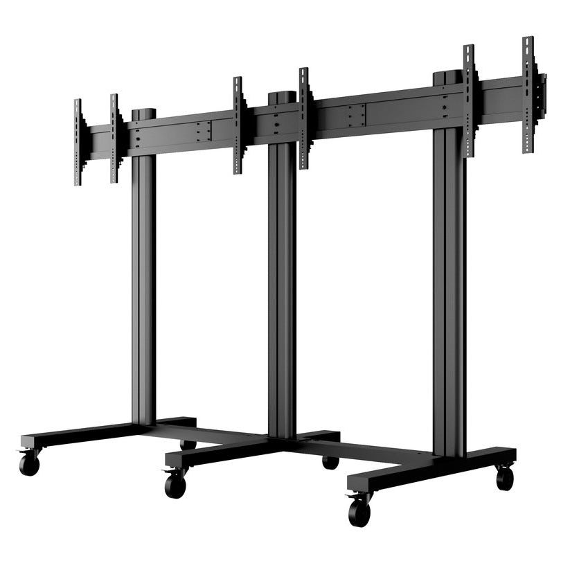 Multibrackets M Public Video Wall Stand 3-screens 40-55" Black