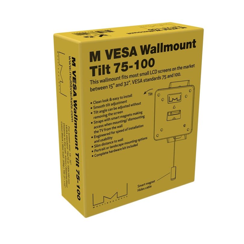 Multibrackets M VESA Wallmount Tilt 75/100