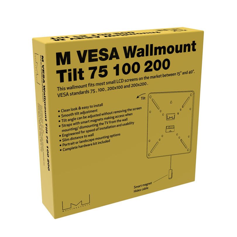 Multibrackets M VESA Wallmount Tilt 75/100/200