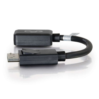 C2G 8in DisplayPort™ Male to HDMI Female Adapter Converter - Black