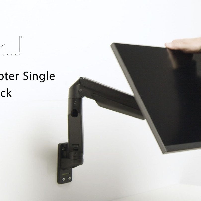 Multibrackets M Wall Adapter Single Black