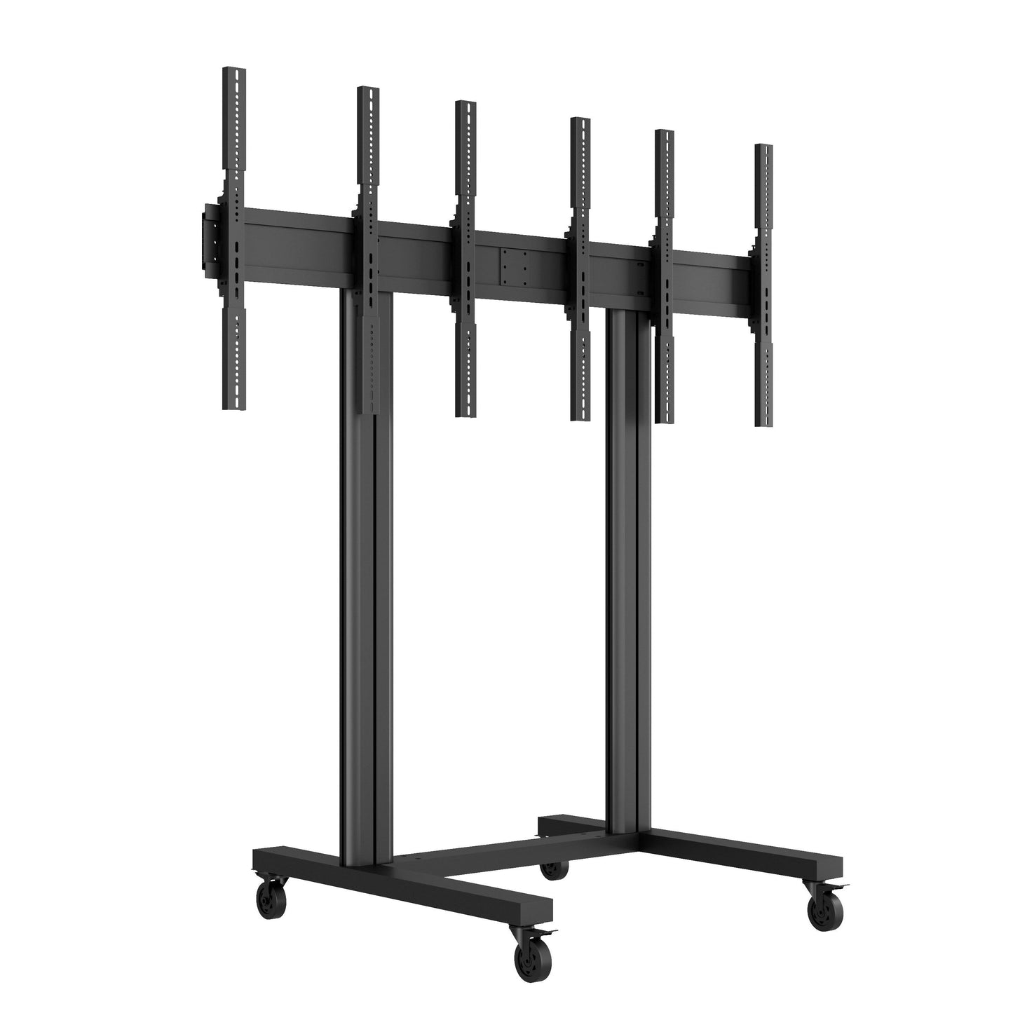 Multibrackets M Public Video Wall Stand Portrait 3-Screens 40-55'' Black