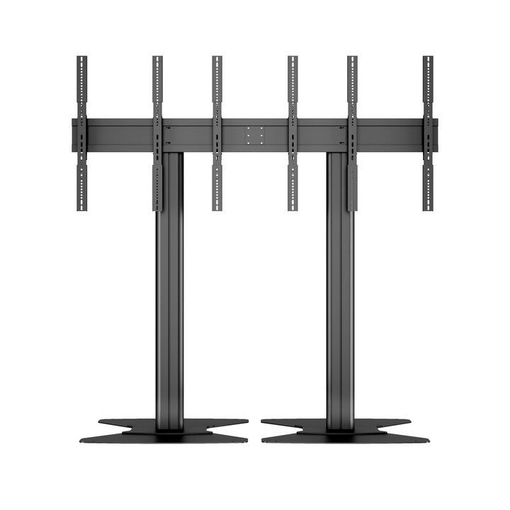 Multibrackets M Public Video Wall Stand Portrait 3-Screens 40-55'' Black