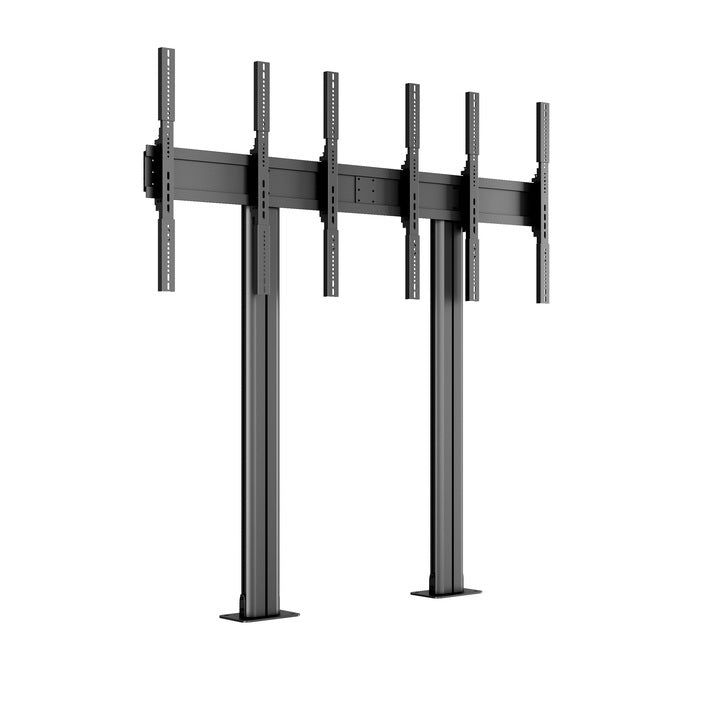 Multibrackets M Public Video Wall Stand Portrait 3-Screens 40-55'' Black
