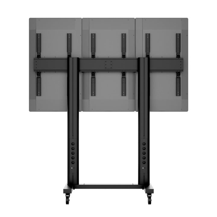 Multibrackets M Public Video Wall Stand Portrait 3-Screens 40-55'' Black