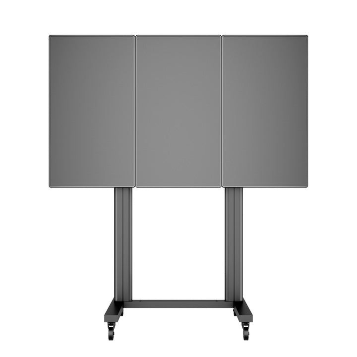Multibrackets M Public Video Wall Stand Portrait 3-Screens 40-55'' Black