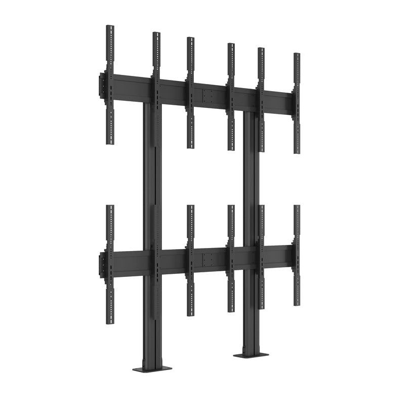 Multibrackets M Public Video Wall Stand Portrait 6-Screens 40-55'' Black