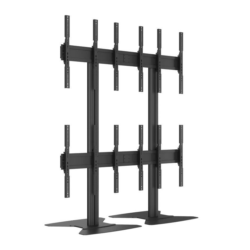 Multibrackets M Public Video Wall Stand Portrait 6-Screens 40-55'' Black