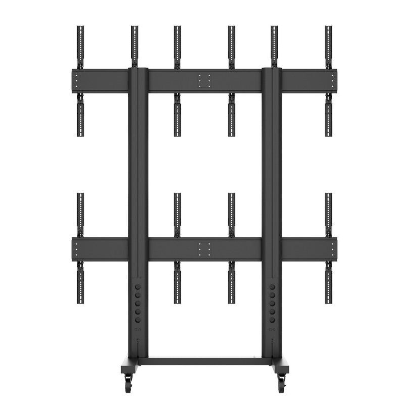 Multibrackets M Public Video Wall Stand Portrait 6-Screens 40-55'' Black