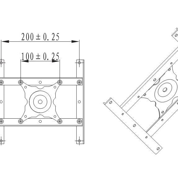 Multibrackets M Gas Lift VESA Adapter 200x200