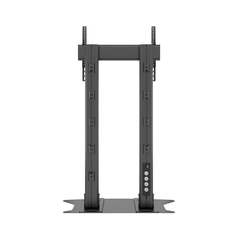 Multibrackets M Public Display Stand 180 Dual Pillar Floorbase Black