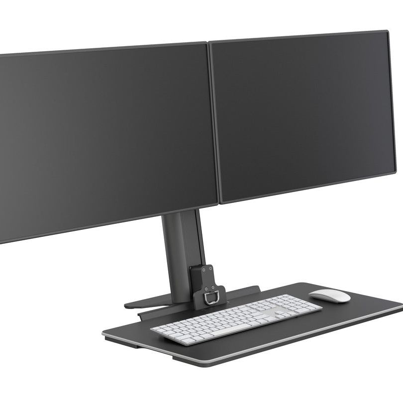 Multibrackets M Easy Stand Dual Monitor Mount Black