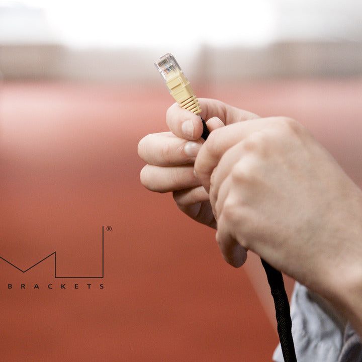 Multibrackets M Universal Cable Sock Self Wrapping 5mm Black 25m