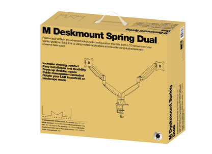 Multibrackets M Deskmount Gas Spring Dual Black