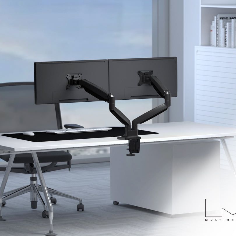Multibrackets M Deskmount Gas Spring Dual Black