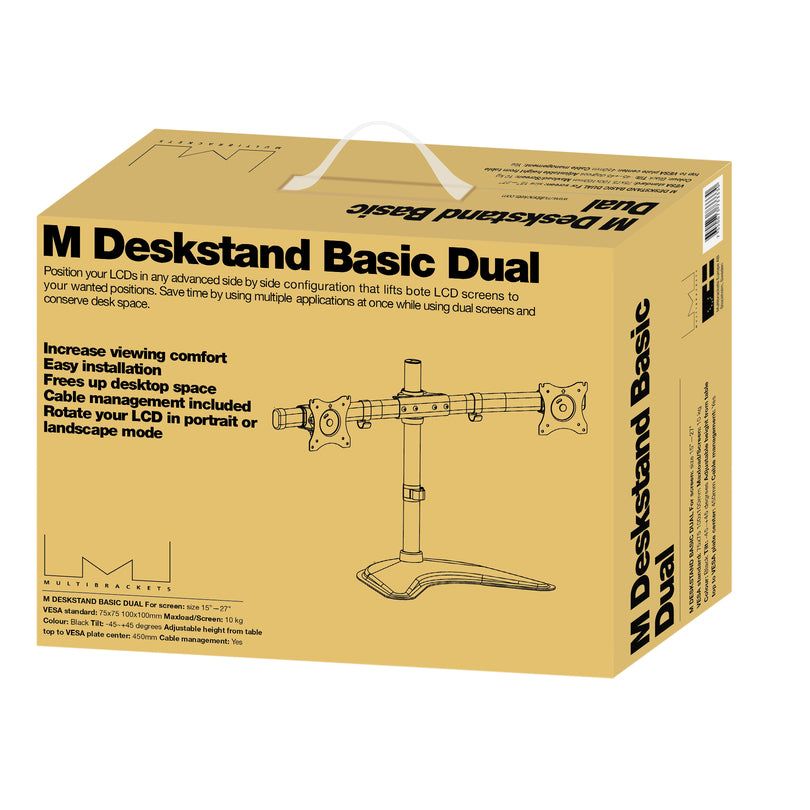 Multibrackets M Deskstand Basic Dual