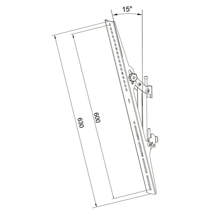 Multibrackets M Pro Series - Tilt Arms 600mm