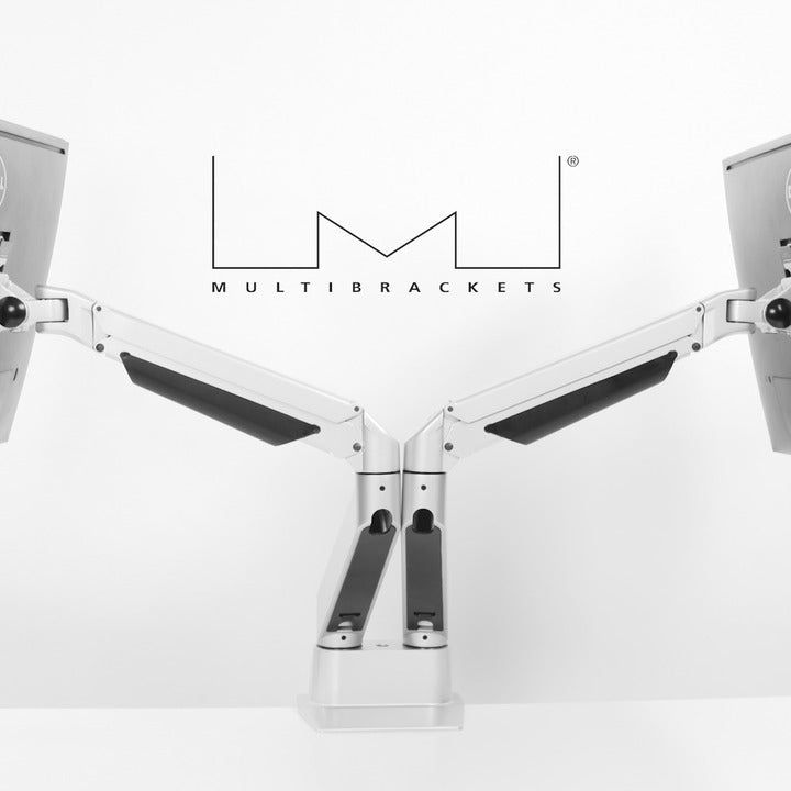 Multibrackets M VESA Gas Lift Arm Dual Side by Side White