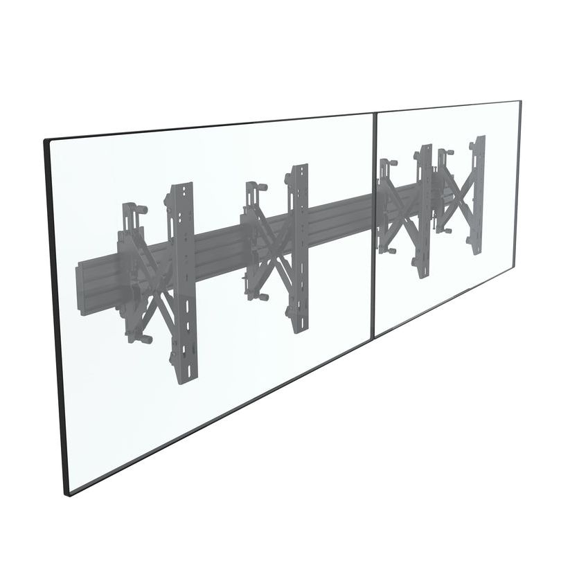 Multibrackets M Wallmount Pro MBW2U Push In Pop Out Black