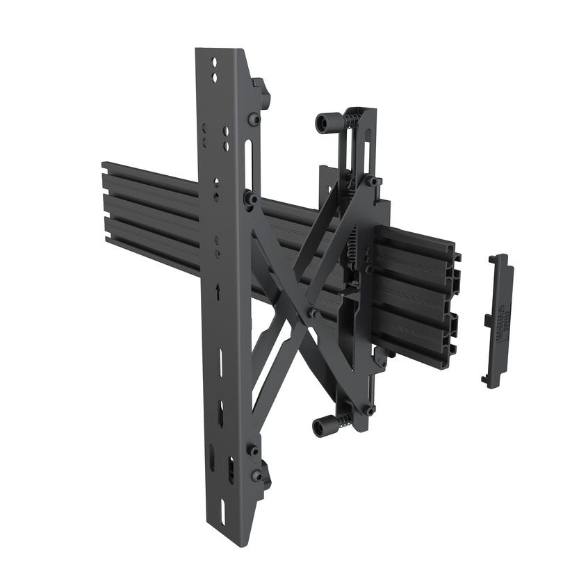 Multibrackets M Wallmount Pro MBW3X1U Push In Pop Out Black