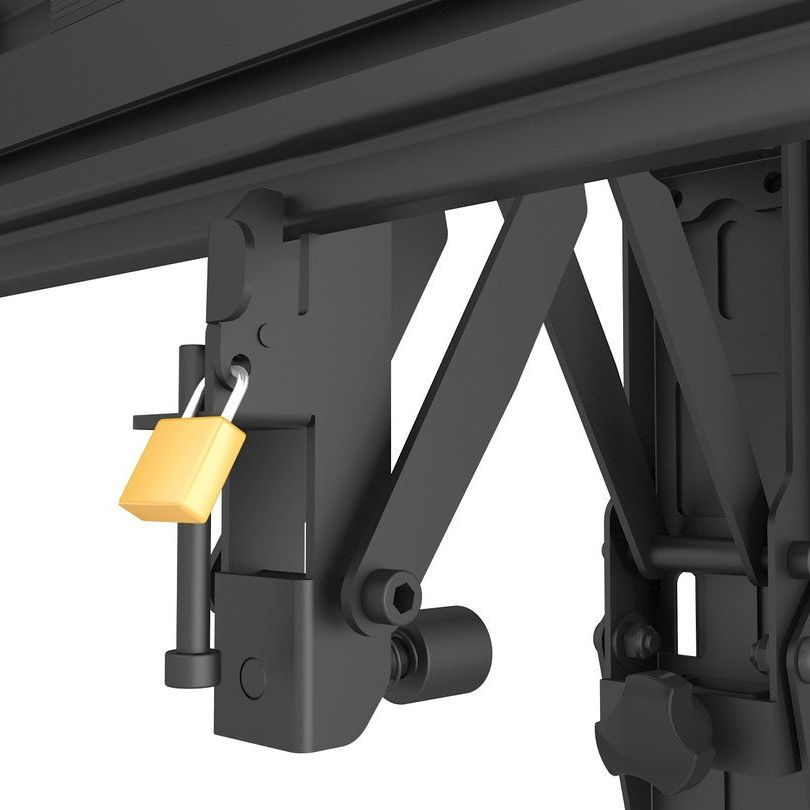 Multibrackets M Wallmount Pro MBW3X1U Push In Pop Out Black