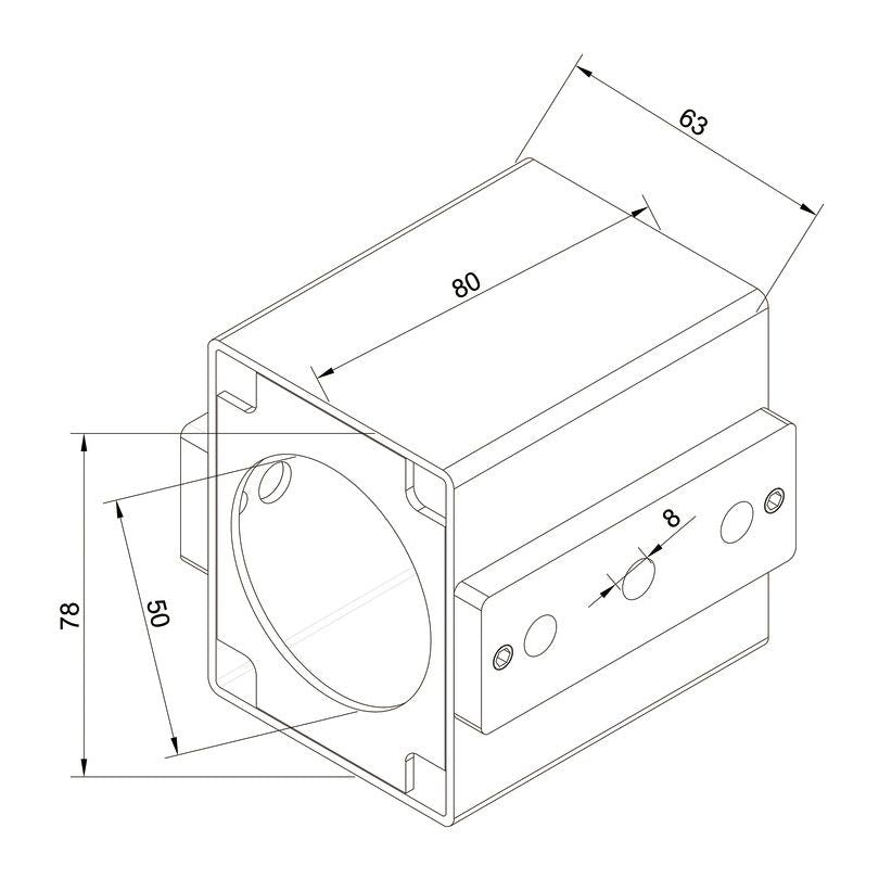Multibrackets M Pro Series - Pole Drill Fixture