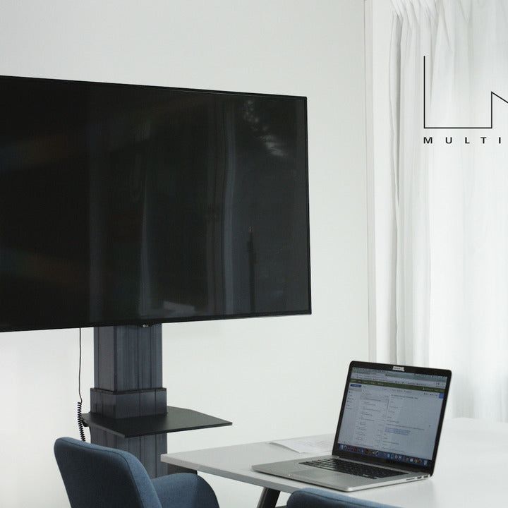 Multibrackets M Motorized Public Floorbase 160kg Black SD