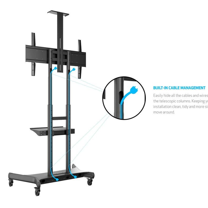 Multibrackets M Public Floorstand Basic 180 incl shelf & camera holder