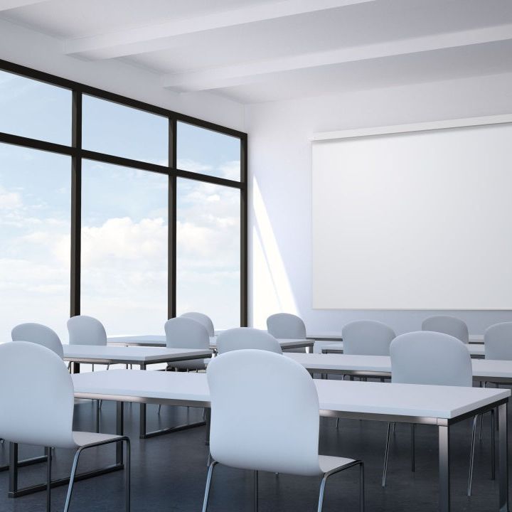 Multibrackets M 1:1 Motorized Projection Screen 300x300, 167" White Edition