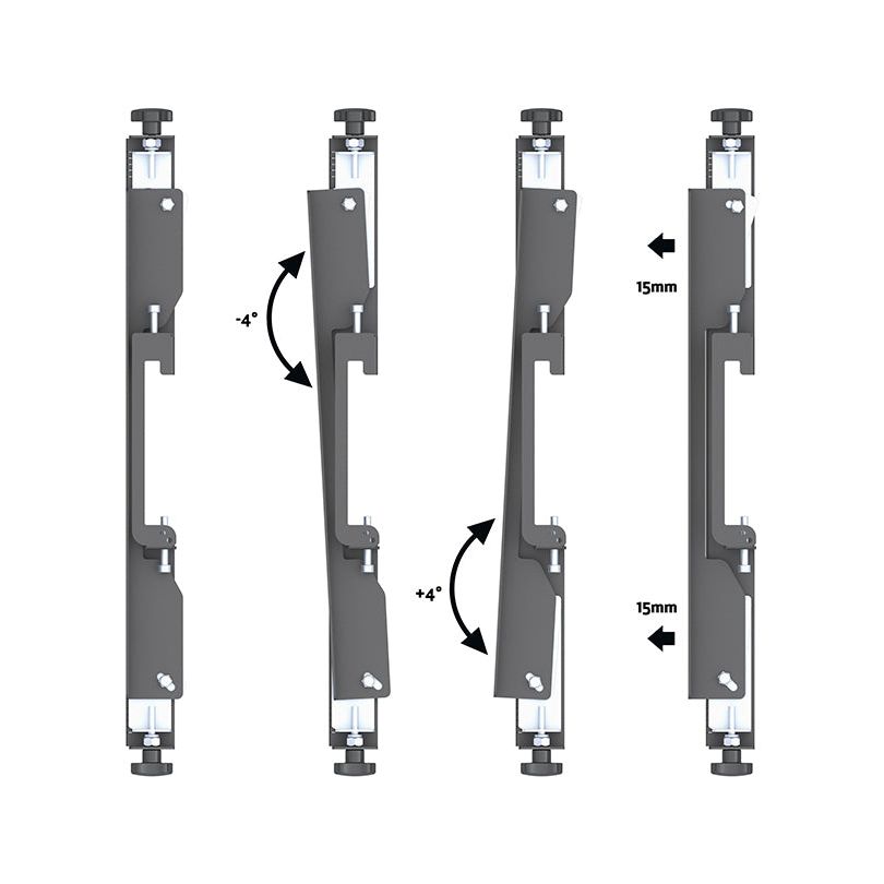 Multibrackets M Wallmount Pro MBW2UHD Micro Adjustable Black