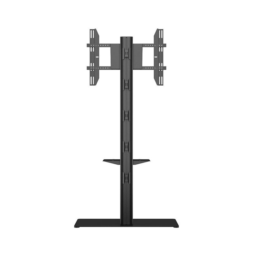 Multibrackets M Display Stand 180 Single Black w Floorbase/Shelf*