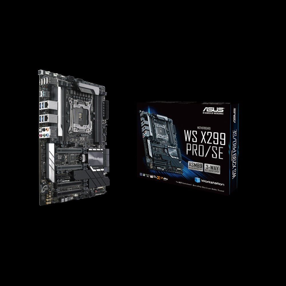 ASUS WS X299 PRO/SE Intel® X299 LGA 2066 (Socket R4) ATX Motherboard