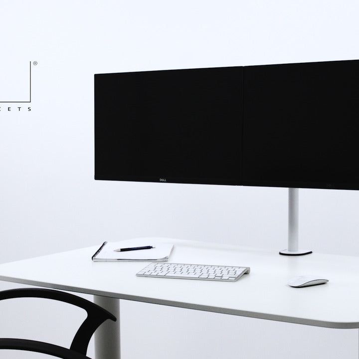 Multibrackets M VESA Deskmount Officeline Dual White