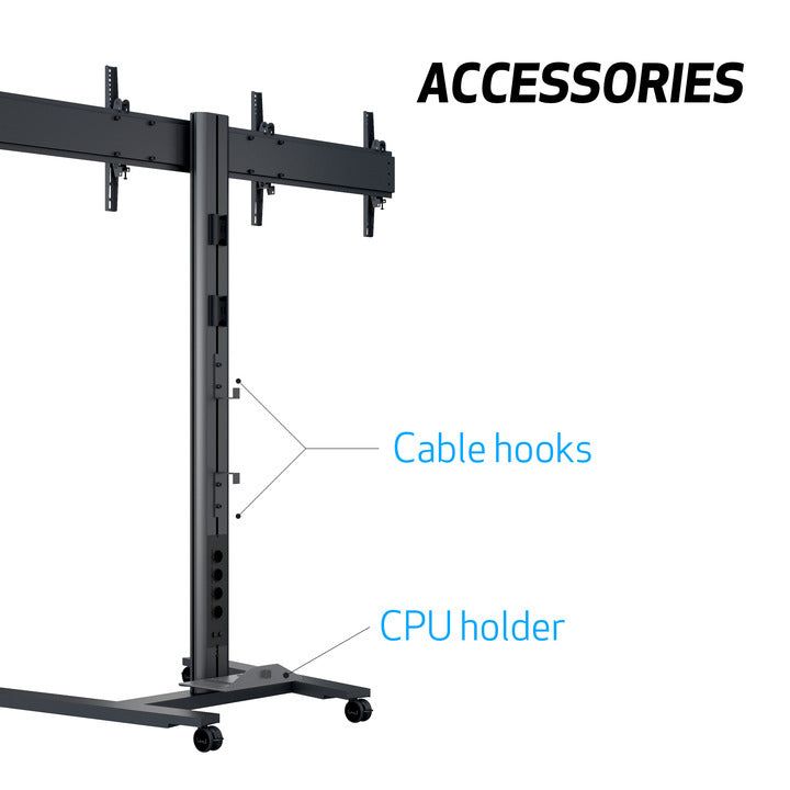 Multibrackets M Public Display Stand 180 HD Dual Black