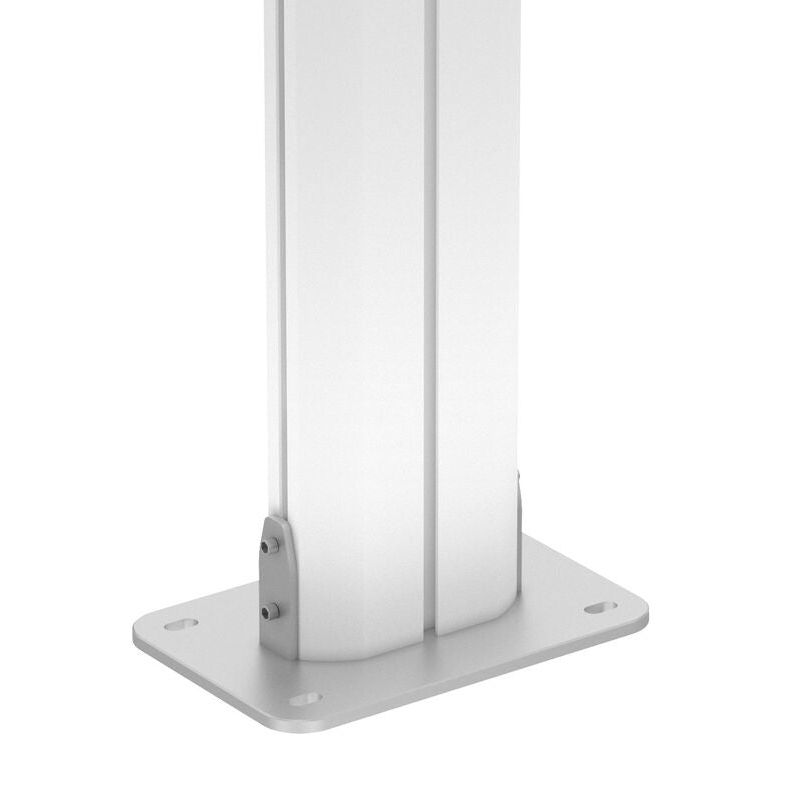 Multibrackets M Public Display Floormount Fixed Base Silver