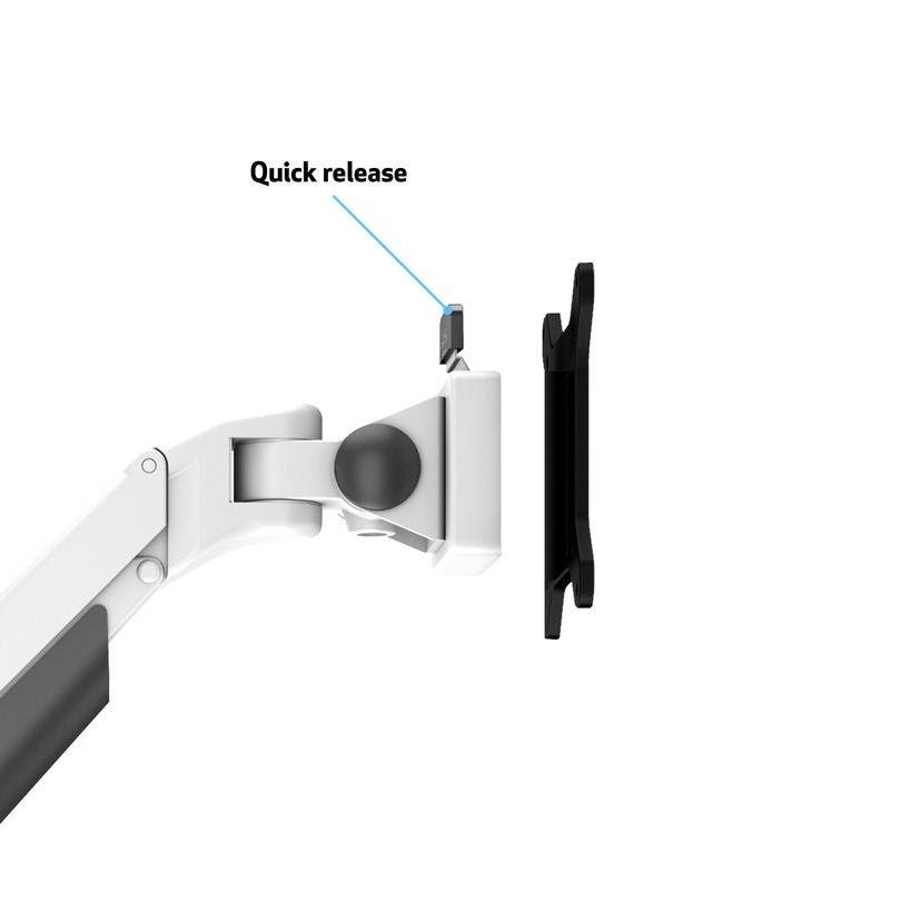 Multibrackets M VESA Gas Lift Arm Single White HD